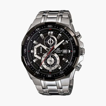 Edif*ce EFR - 539 Chronograph Working | Silver & Black |1: 1 Quality