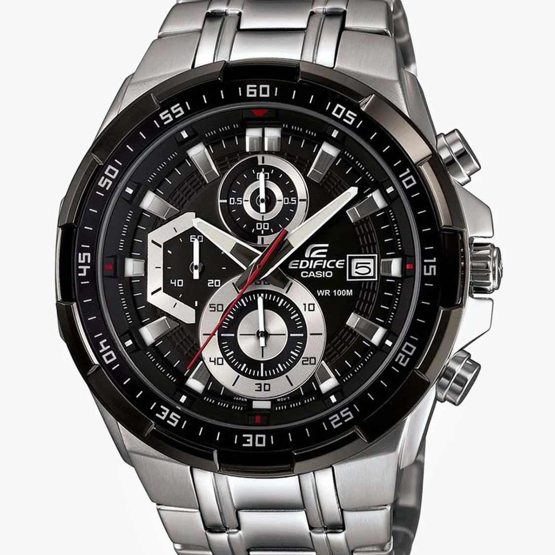Edif*ce EFR - 539 Chronograph Working | Silver & Black |1: 1 Quality