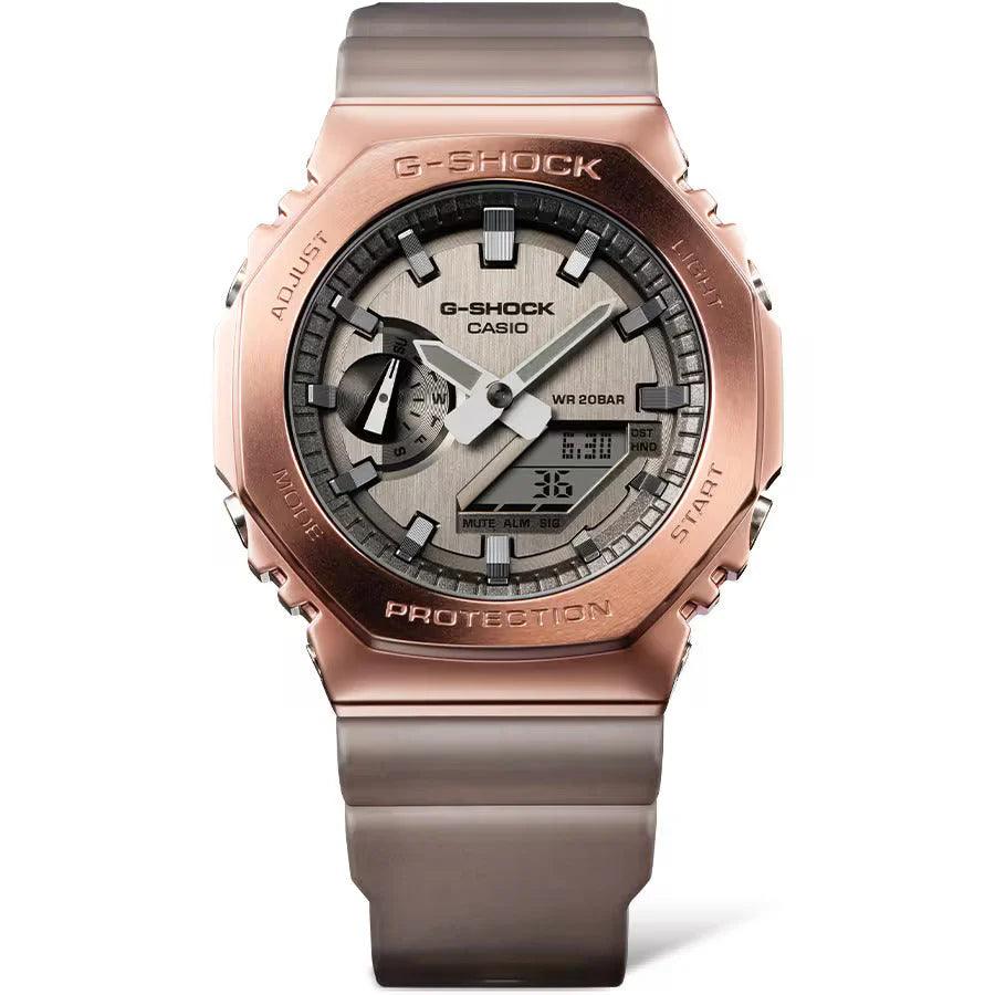 G-SHOCK GM-2100 Brown Metal Body