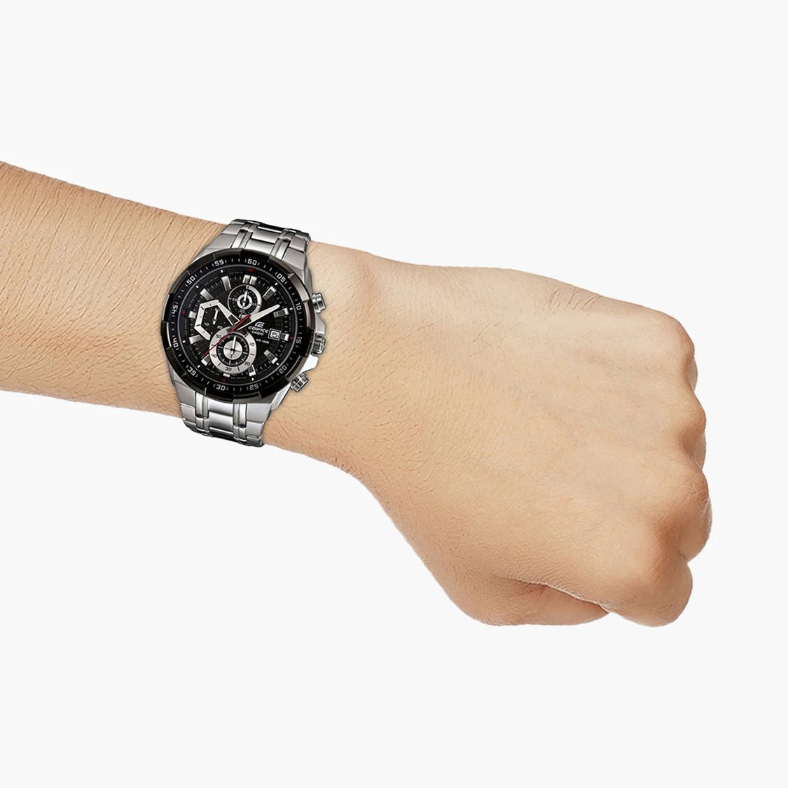 Edif*ce EFR - 539 Chronograph Working | Silver & Black |1: 1 Quality