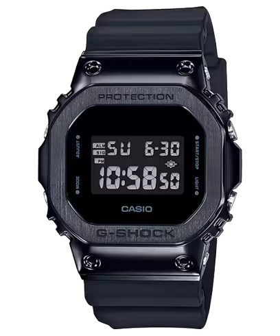 G-SHOCK 5600BB METAL BODY SILVER BLACK(Refurbished)